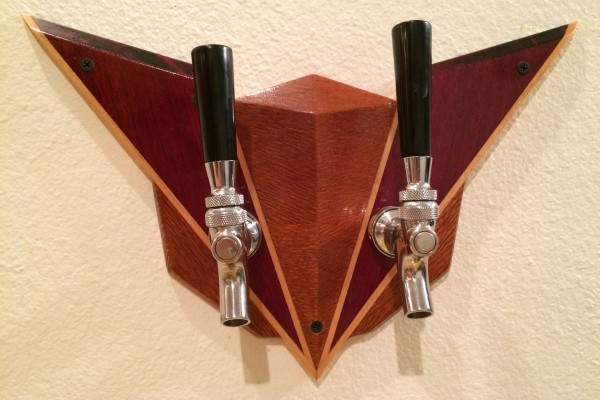 Taps and Mounts for homebrew beer dispensing systems
